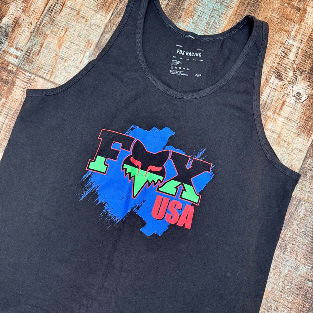 Men’s “FOX Racing” Tank | #Q6 - Picture 5 of 8